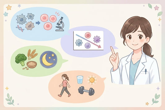 話題の「老化細胞」研究と、加齢とともに変化する免疫。今から意識したい毎日の習慣 - N&D